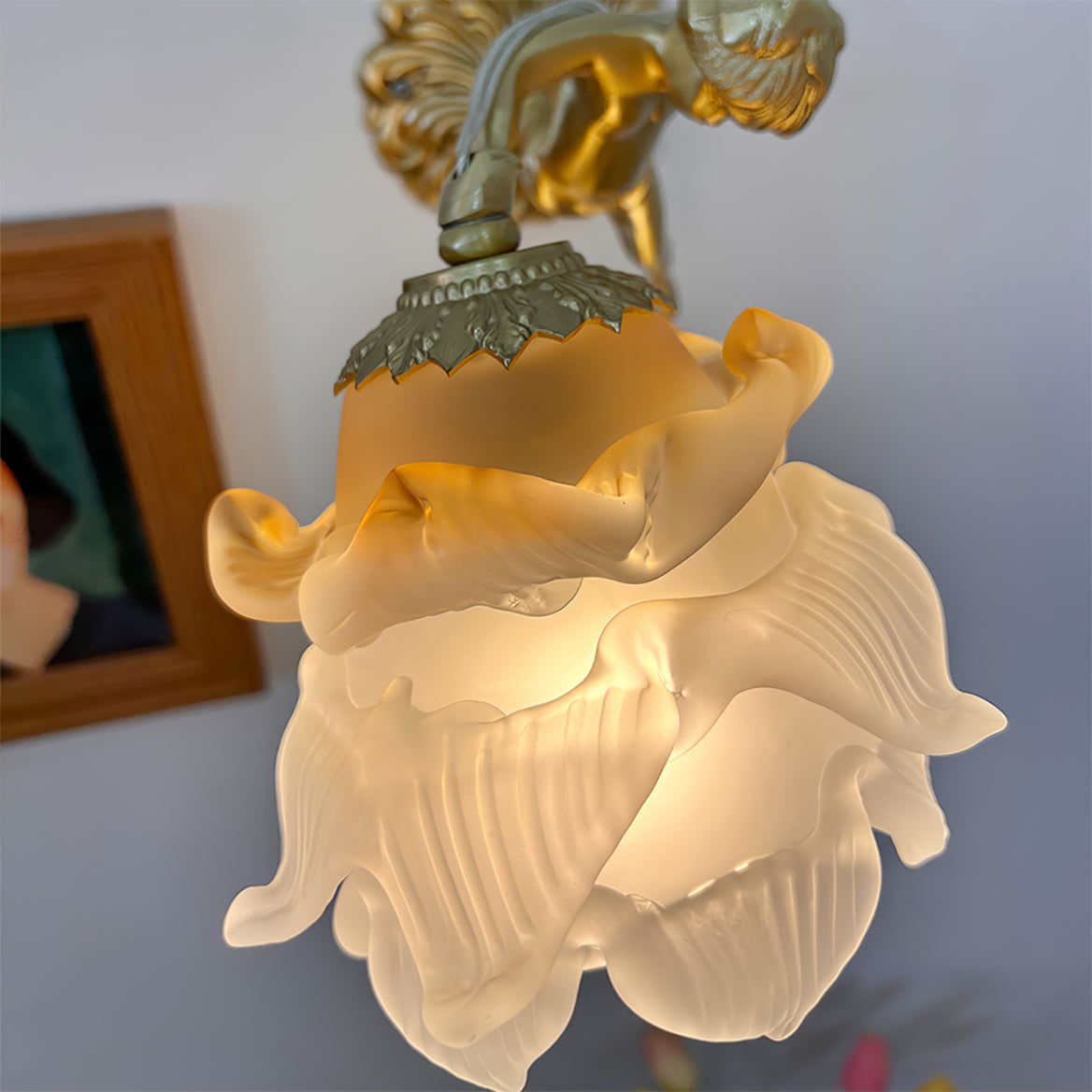 WINDSOR PUTTI BRASS WALL SCONCE