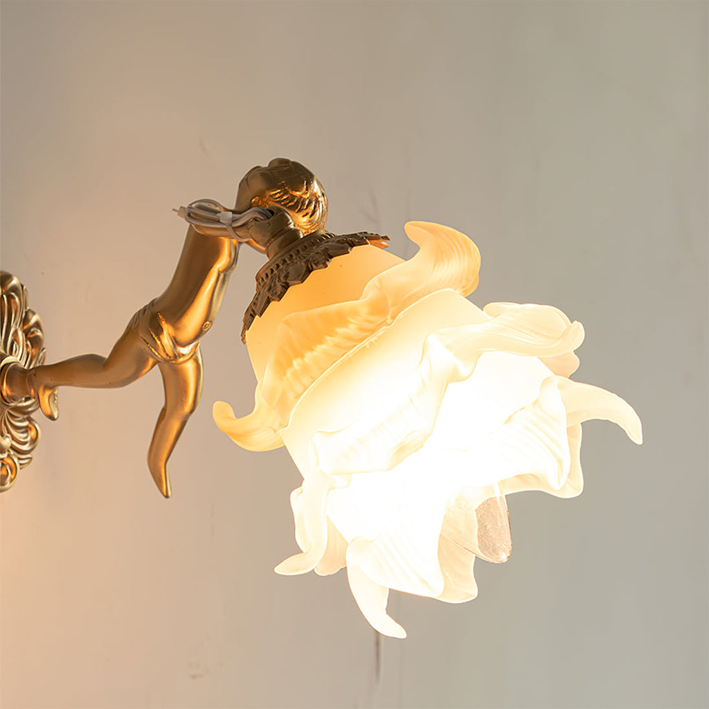 WINDSOR PUTTI BRASS WALL SCONCE