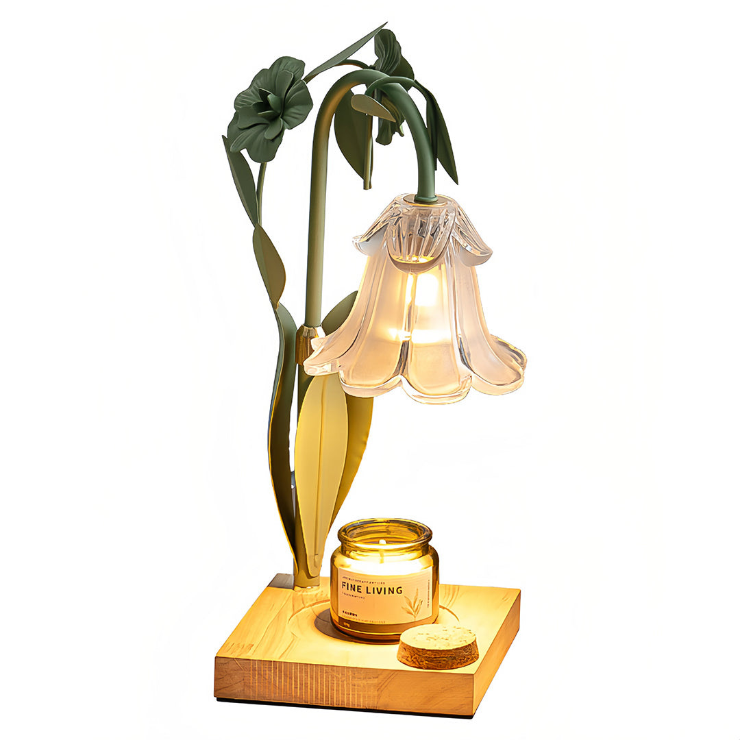 FENWICK FLORAL AROMA TABLE LAMP, LUMINOUS PETAL NIGHT ILLUMINATOR