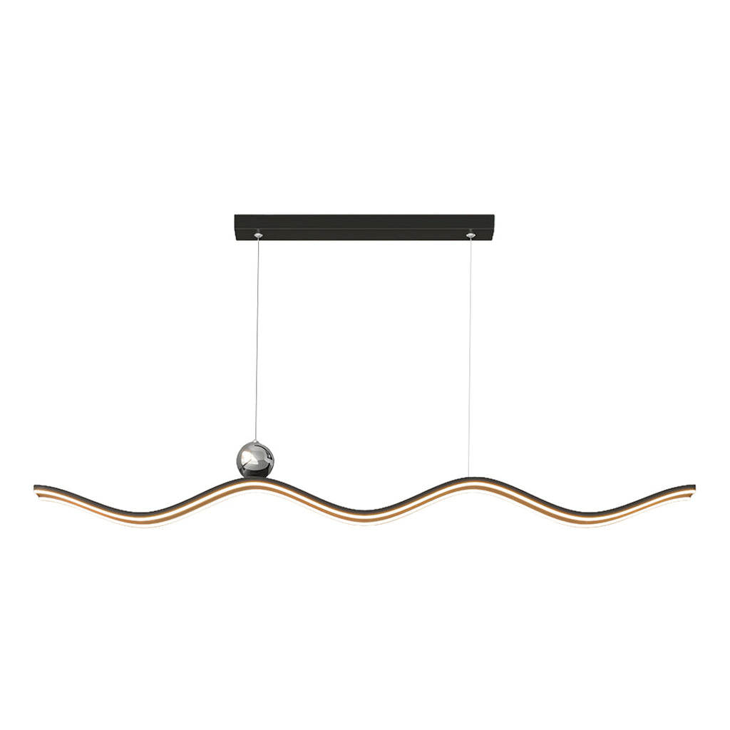 WHITBY WAVE MODERN PENDANT LIGHT