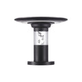 CHARLESTON ALUMINUM SOLAR GARDEN POST LIGHT