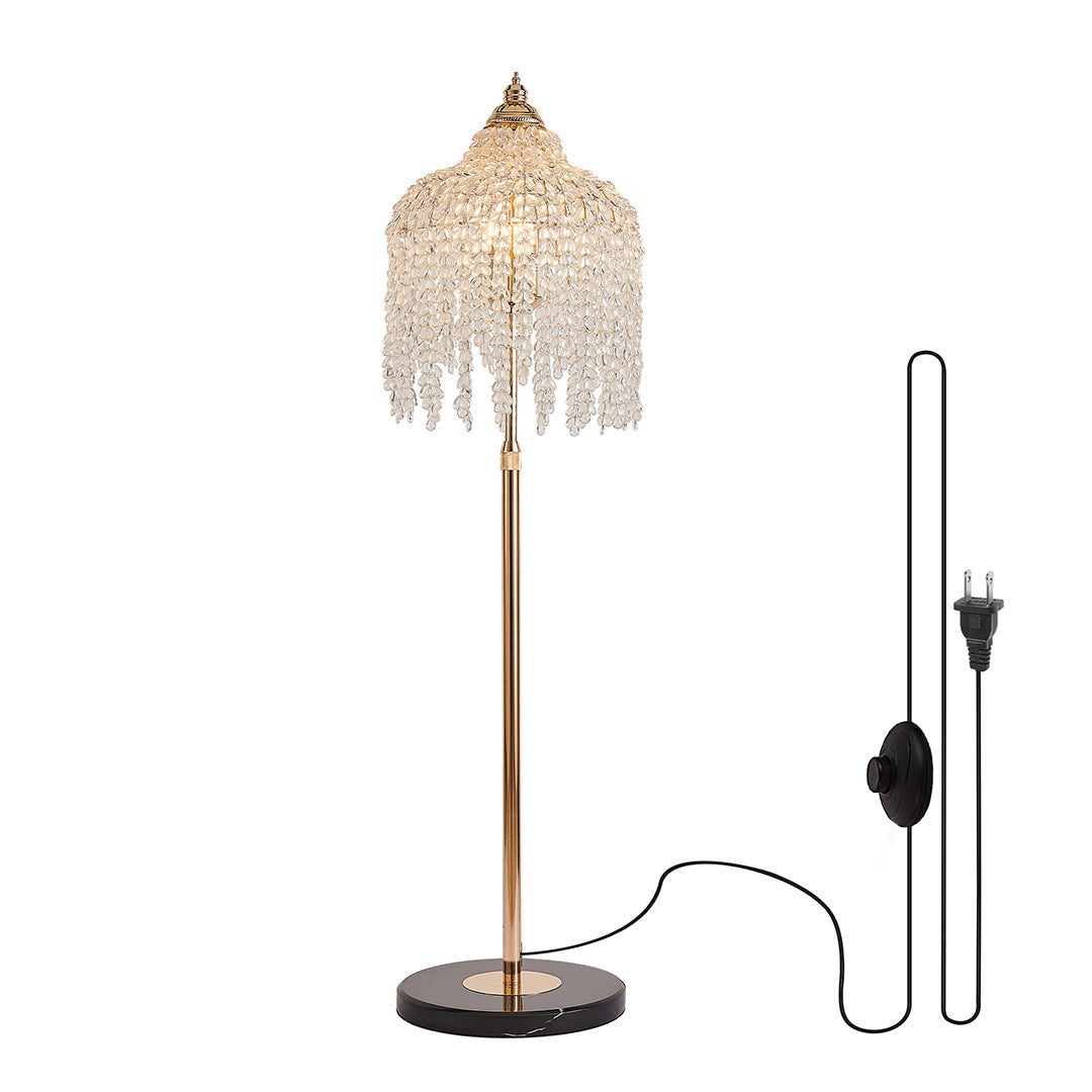 CHARLESTON CRYSTAL ILLUMINATION FLOOR LANTERN