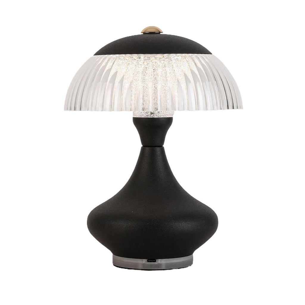 FENTON MODERNIST TABLE LAMP WITH INTEGRATED CHARGER