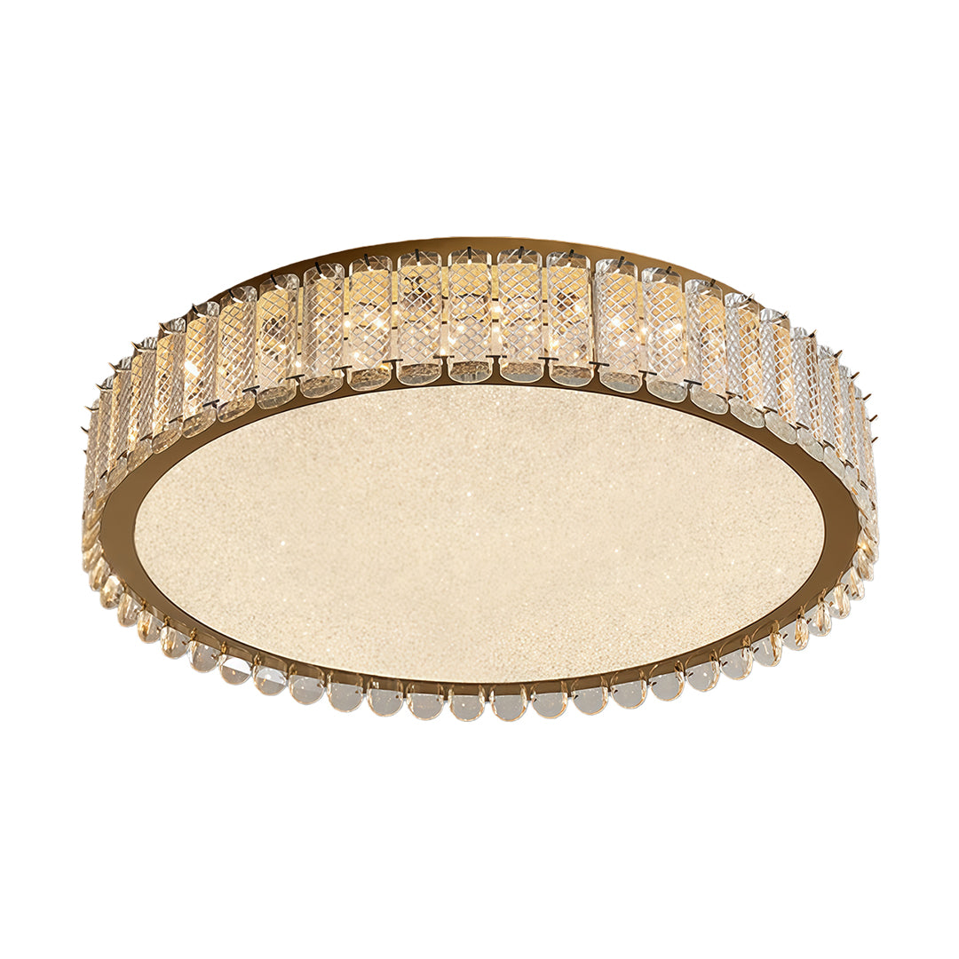 WINDSOR CRYSTAL FLUSH CEILING LIGHT