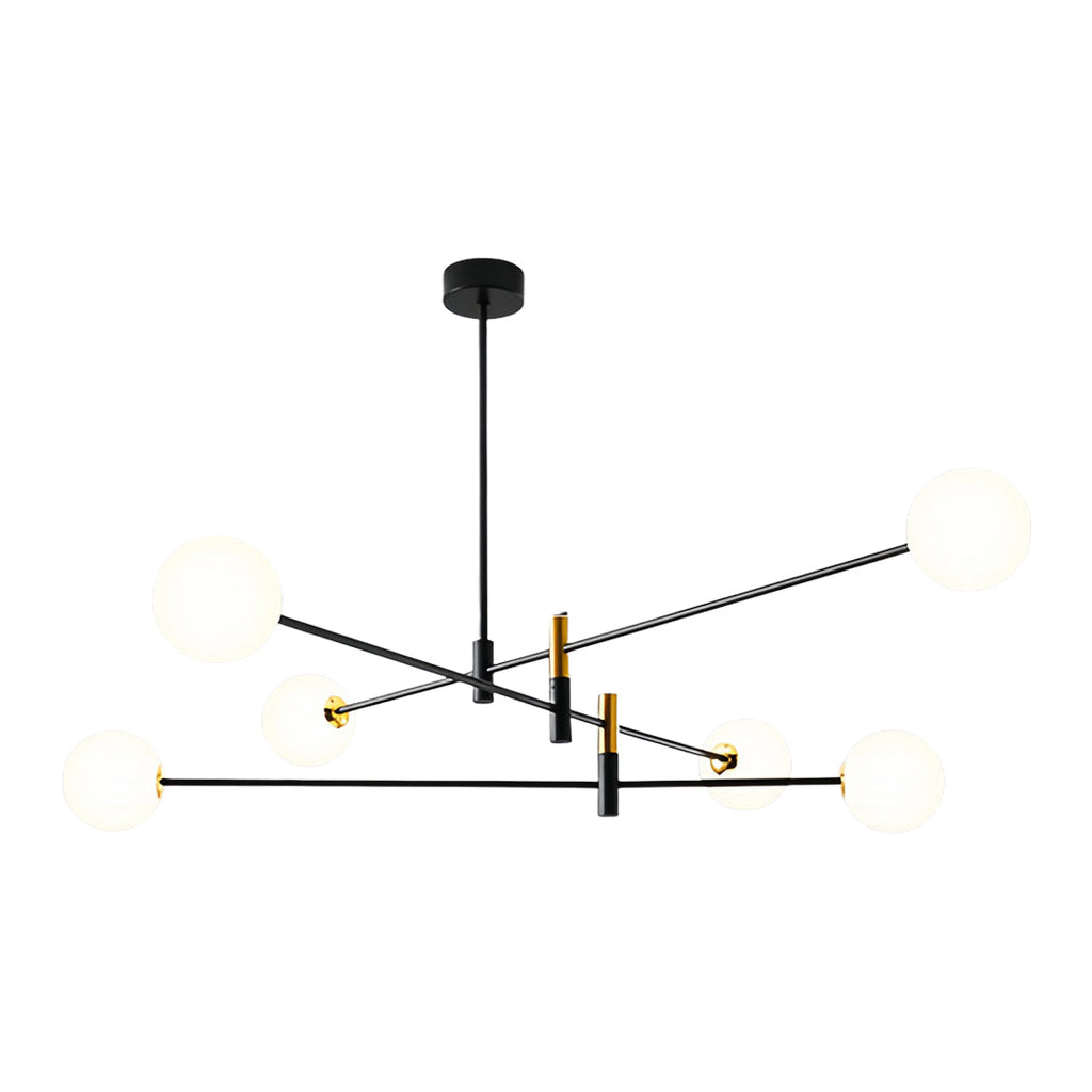 THISTLEWOOD BRANCH ILLUMINATOR IN ONYX AND GOLD
