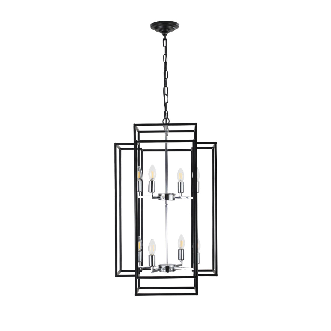 BRANSON RUSTIC IRON HANGING LANTERN