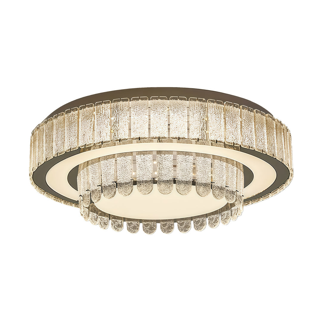 WINDSOR CRYSTAL FLUSH MOUNT CEILING ILLUMINATION