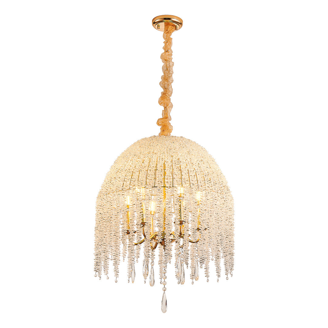 RAVENWOOD CRYSTAL DROPLET CEILING LANTERN