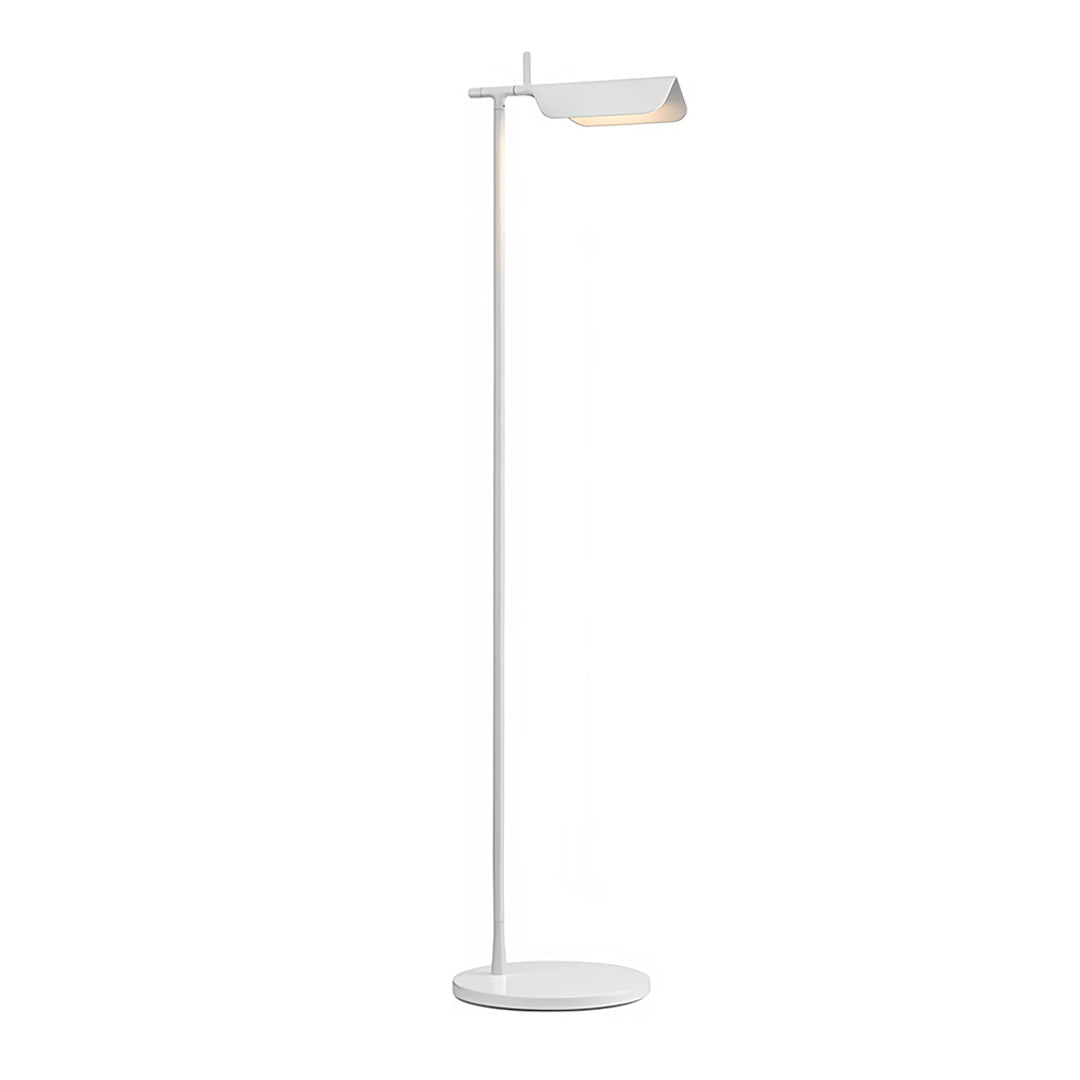 1. **LUMINAIRE VICTORIA ADJUSTABLE READING LAMP** - A sleek, dimmable LED floor lamp featuring a modern design, perfect for creating a cozy reading nook.

2. **PENROSE MODERN ILLUMINATOR** - A stylish dimmable LED floor lamp with a contemporary silhouette