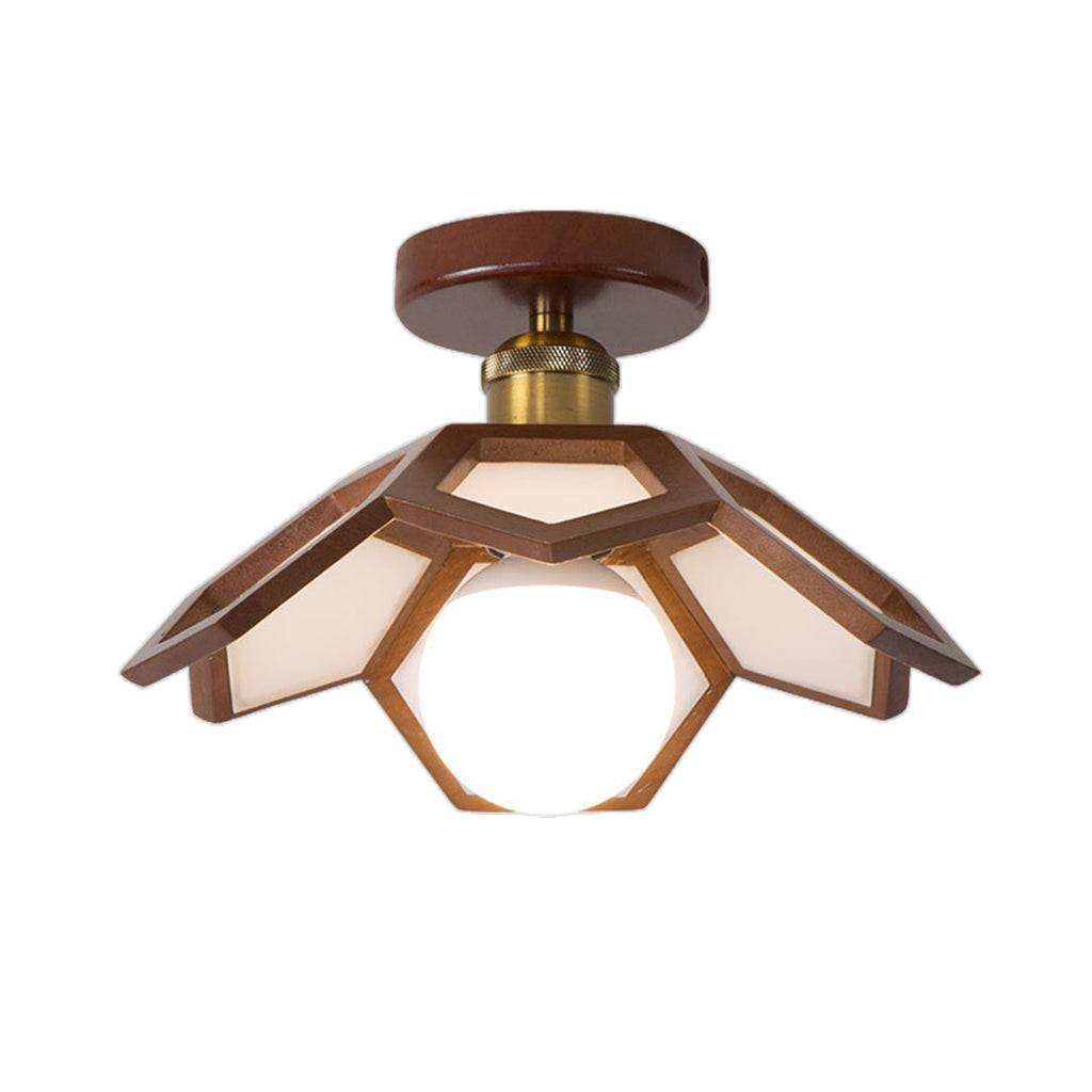 THISTLEWOOD MODERN FLUSH CEILING LANTERN