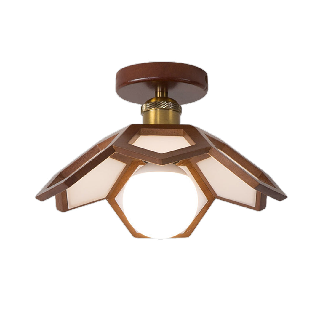 THISTLEWOOD MODERN FLUSH CEILING LANTERN