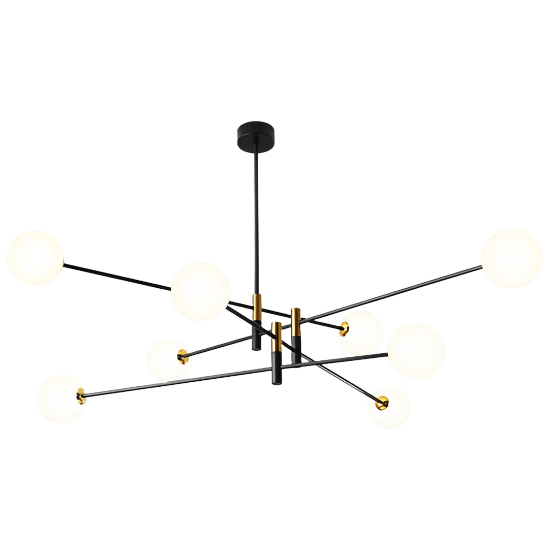 THISTLEWOOD BRANCH ILLUMINATOR IN ONYX AND GOLD