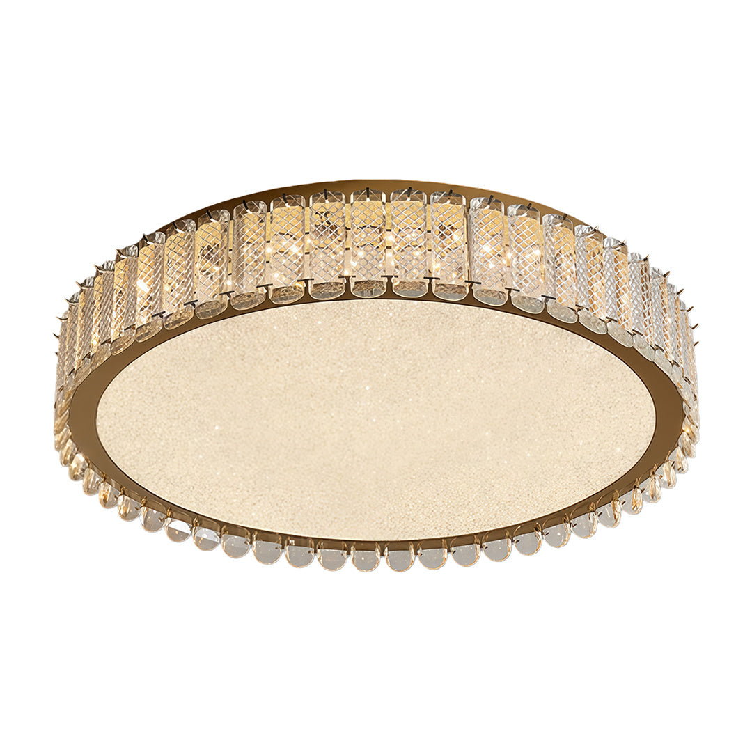 WINDSOR CRYSTAL FLUSH CEILING LIGHT