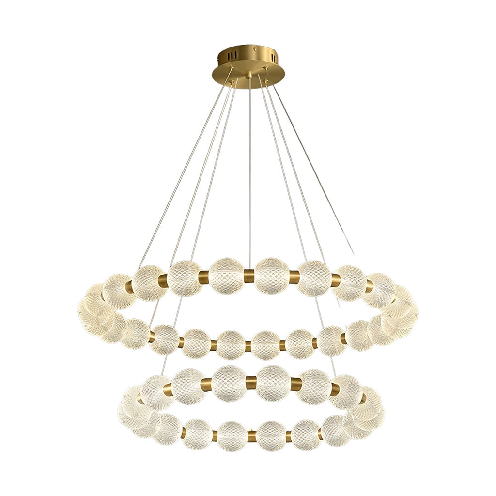 FENWICK CRYSTAL GLOBE ISLAND LIGHTING FIXTURE