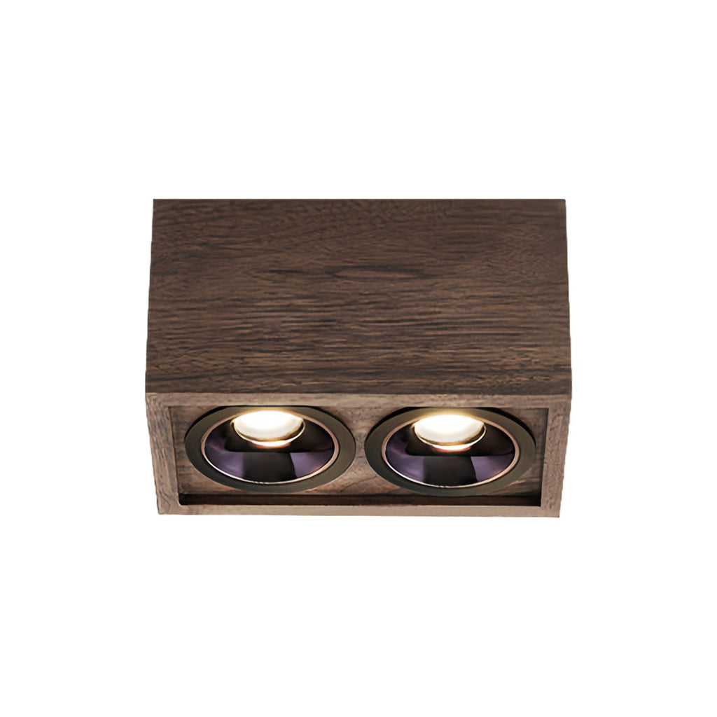 CHESTERFIELD WALNUT TRIO RECESSED LIGHTING