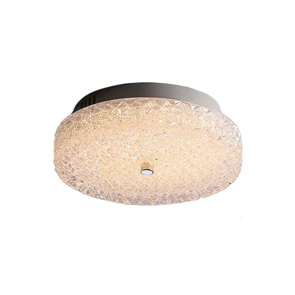 WINTHROP CRYSTAL FLUSH CEILING LANTERN