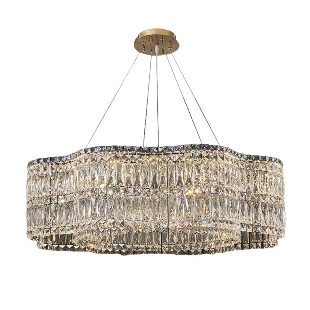 WINTERBOURNE CRYSTAL SPHERE CHANDELIER, MODERN MINIMALIST DESIGN