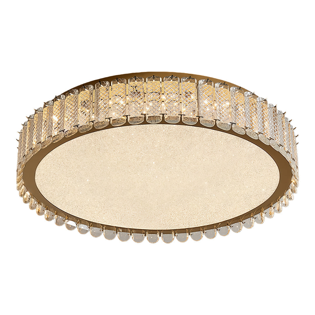 WINDSOR CRYSTAL FLUSH CEILING LIGHT