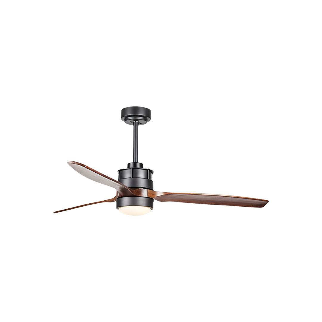 WINCHESTER MODERN AERO CEILING FAN WITH LED LIGHTING AND REMOTE CONTROL