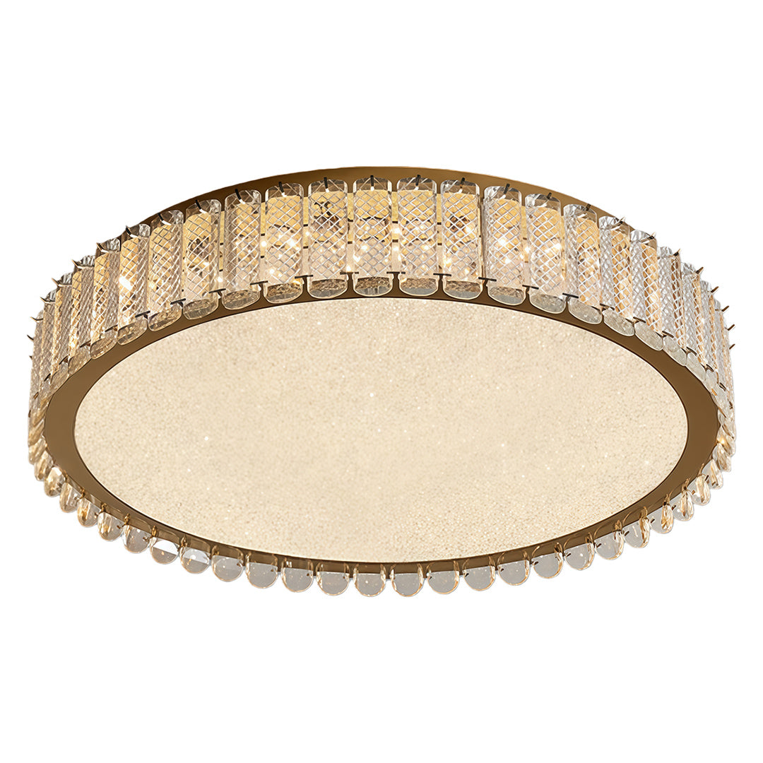 WINDSOR CRYSTAL FLUSH CEILING LIGHT