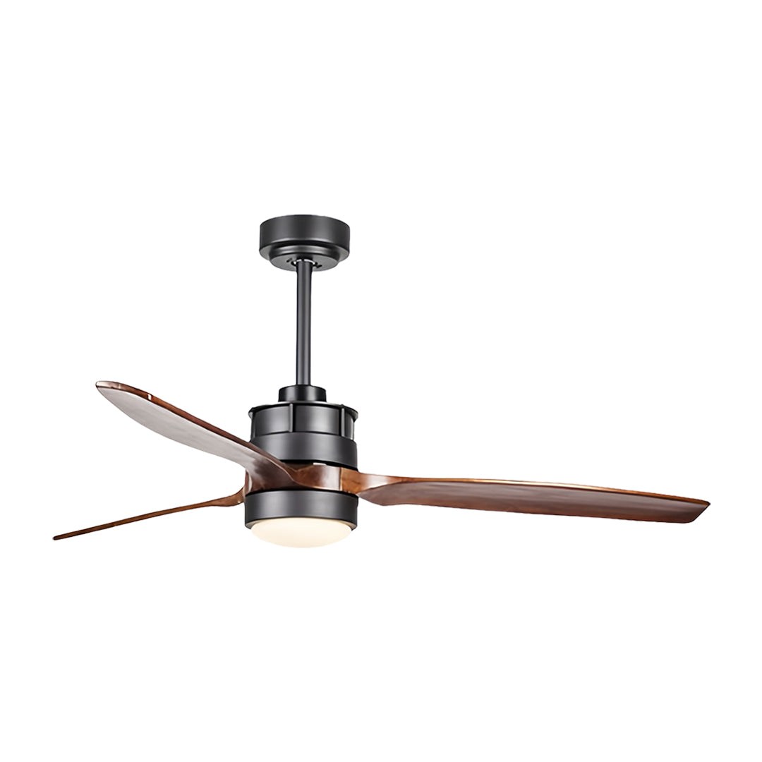 WINCHESTER MODERN AERO CEILING FAN WITH LED LIGHTING AND REMOTE CONTROL