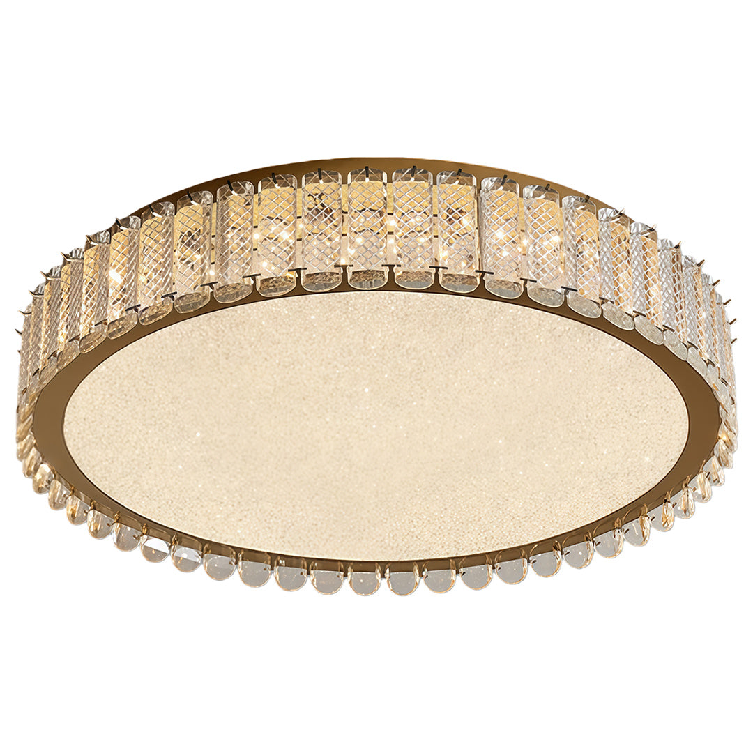 WINDSOR CRYSTAL FLUSH CEILING LIGHT
