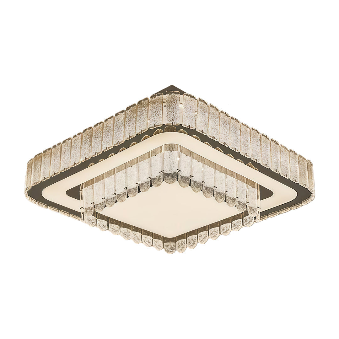 WINDSOR CRYSTAL FLUSH MOUNT CEILING ILLUMINATION