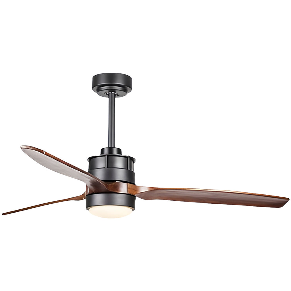 WINCHESTER MODERN AERO CEILING FAN WITH LED LIGHTING AND REMOTE CONTROL
