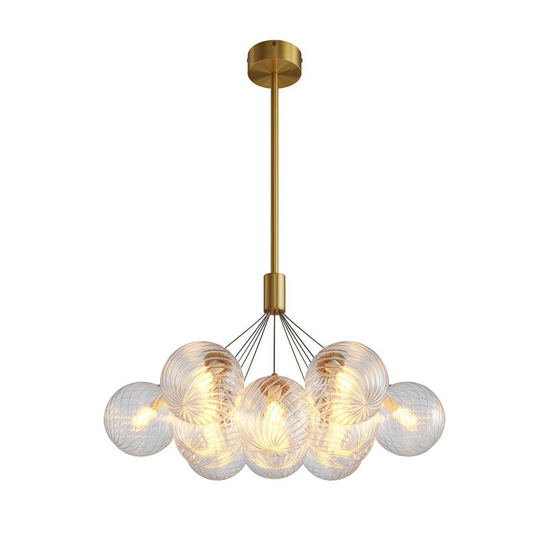 WINTHROP COPPER BUBBLE CEILING LUMINAIRE