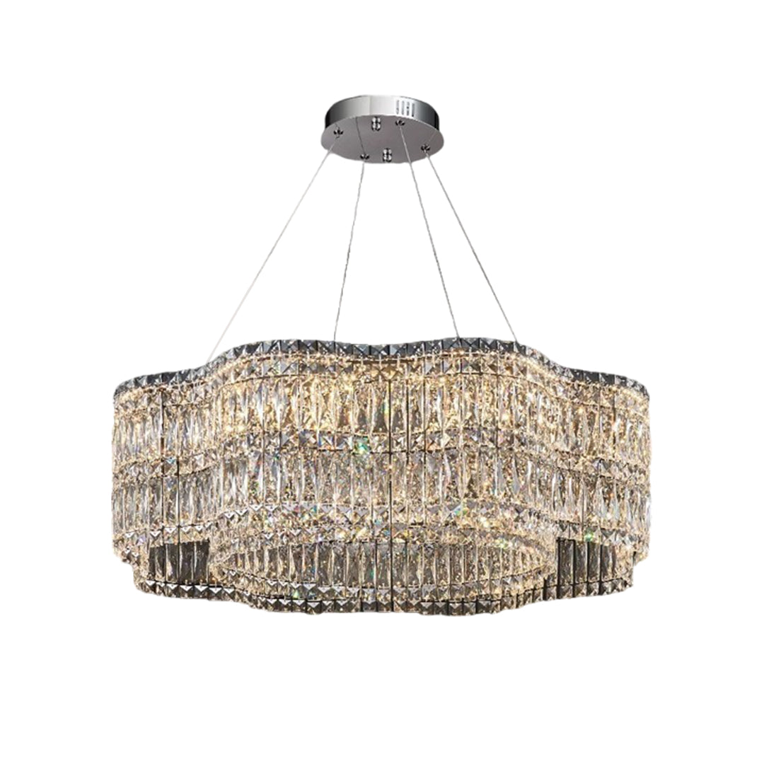 WINTERBOURNE CRYSTAL SPHERE CHANDELIER, MODERN MINIMALIST DESIGN