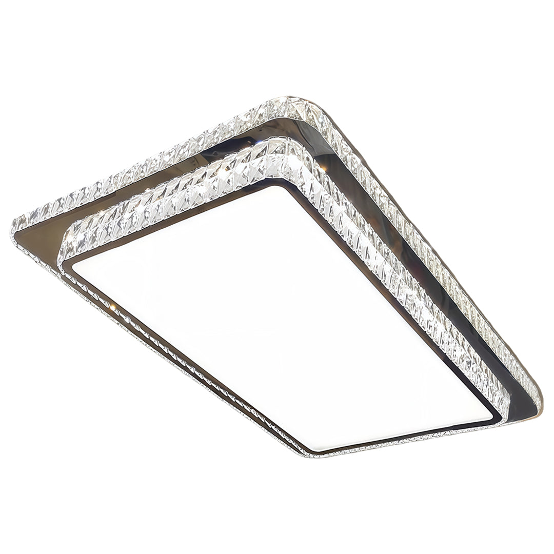 WINDSOR CRYSTAL EMBELLISHED FLUSH CEILING LAMP