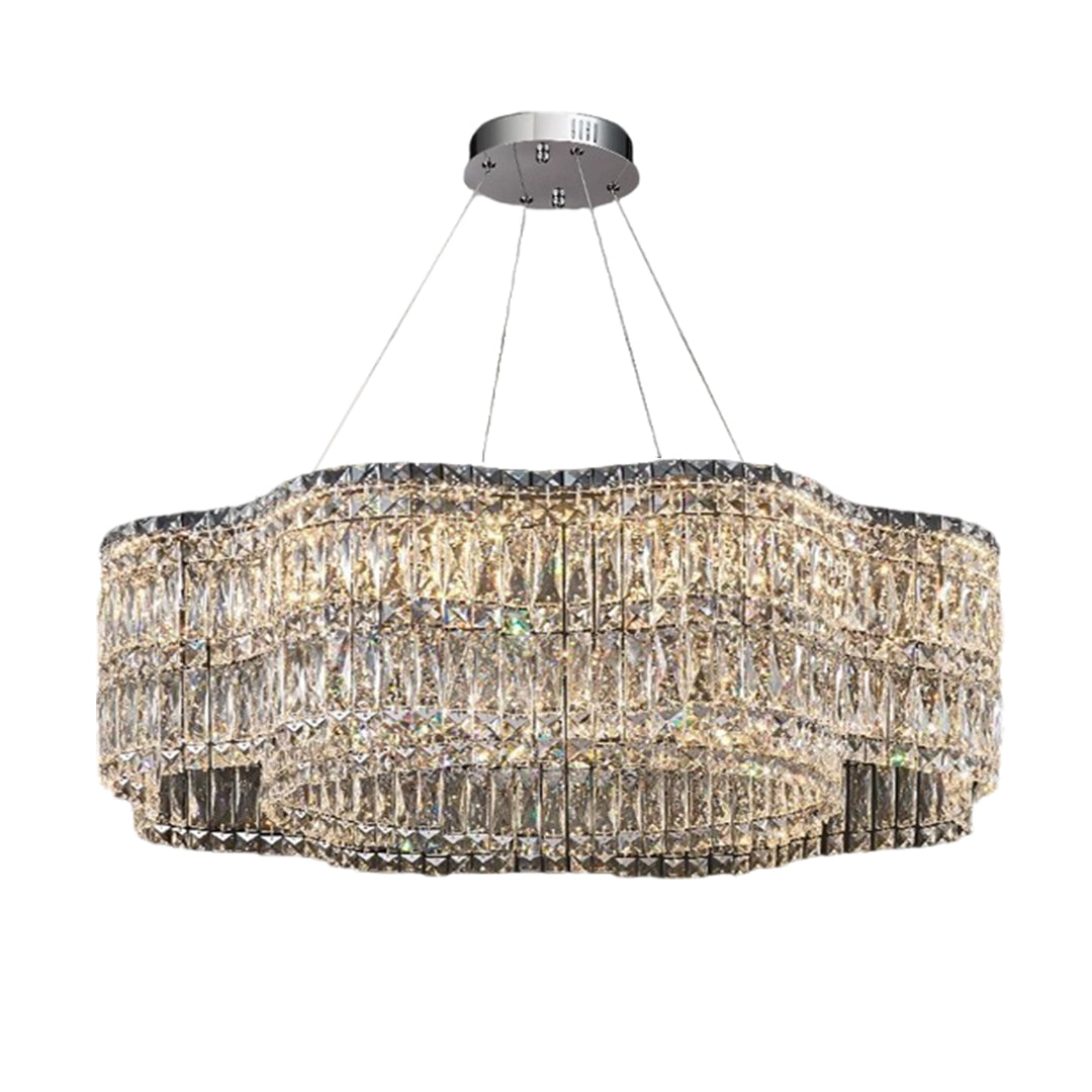 WINTERBOURNE CRYSTAL SPHERE CHANDELIER, MODERN MINIMALIST DESIGN