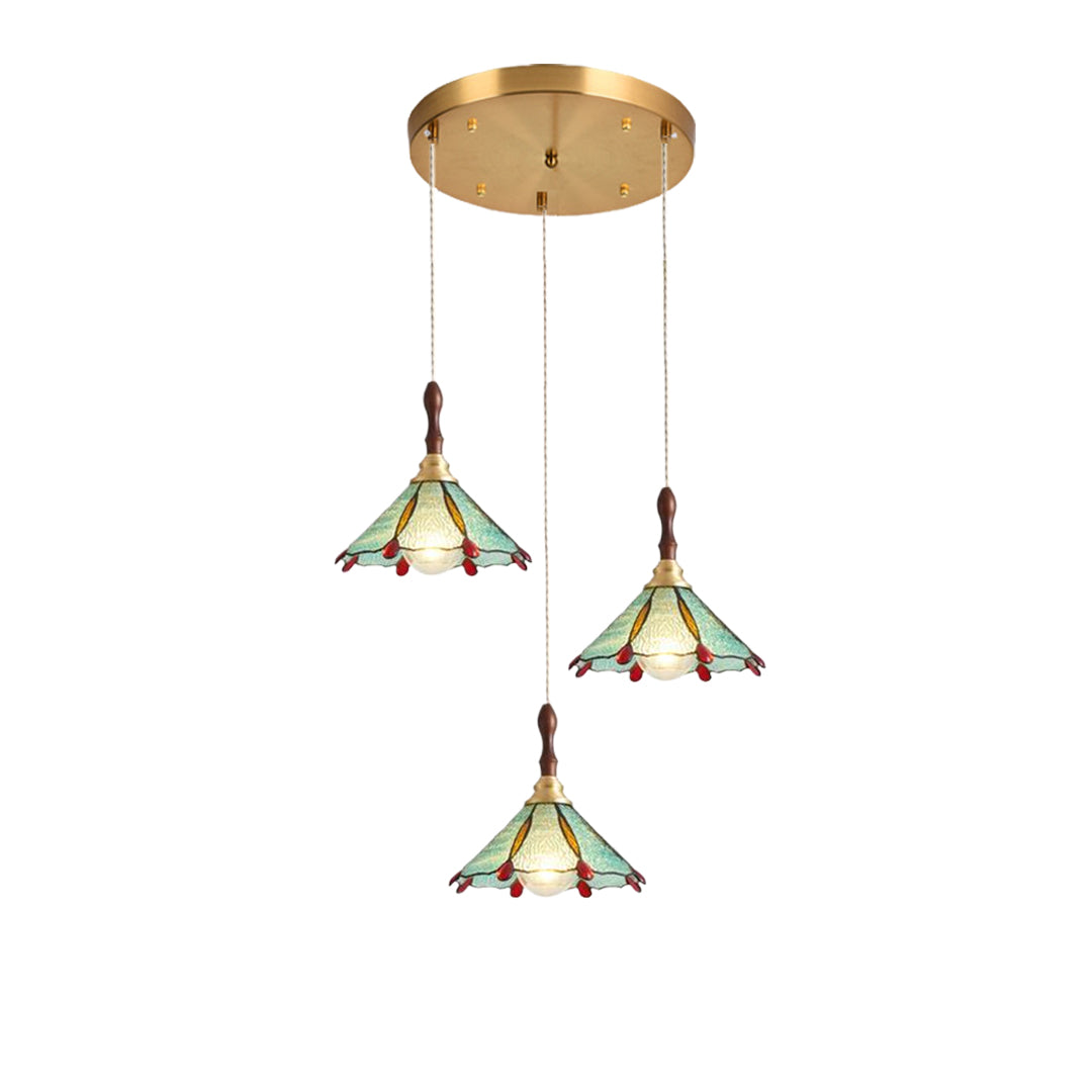 RIVERSTONE AURORA COPPER HANGING LANTERN