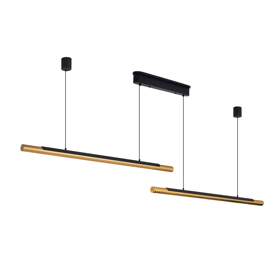 CHARLESTON TWILIGHT DUAL-HEAD LINEAR PENDANT LIGHT