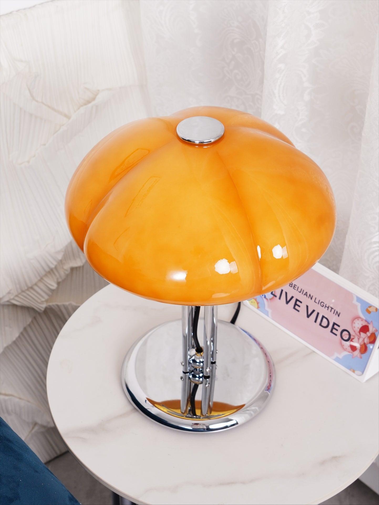 VERITY IVY LEAF TABLE LANTERN