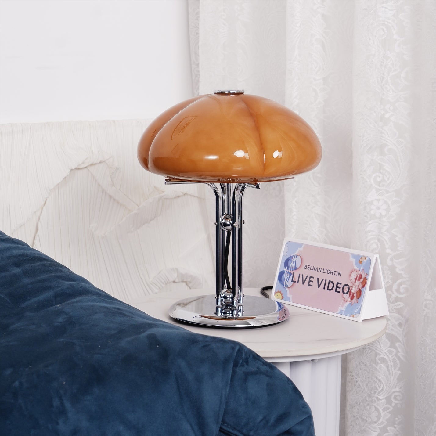 VERITY IVY LEAF TABLE LANTERN