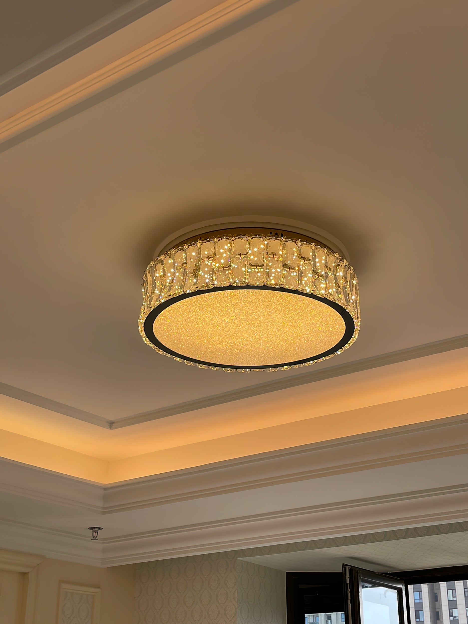 FENWICK LUMINOUS SANDSTONE CEILING LIGHT