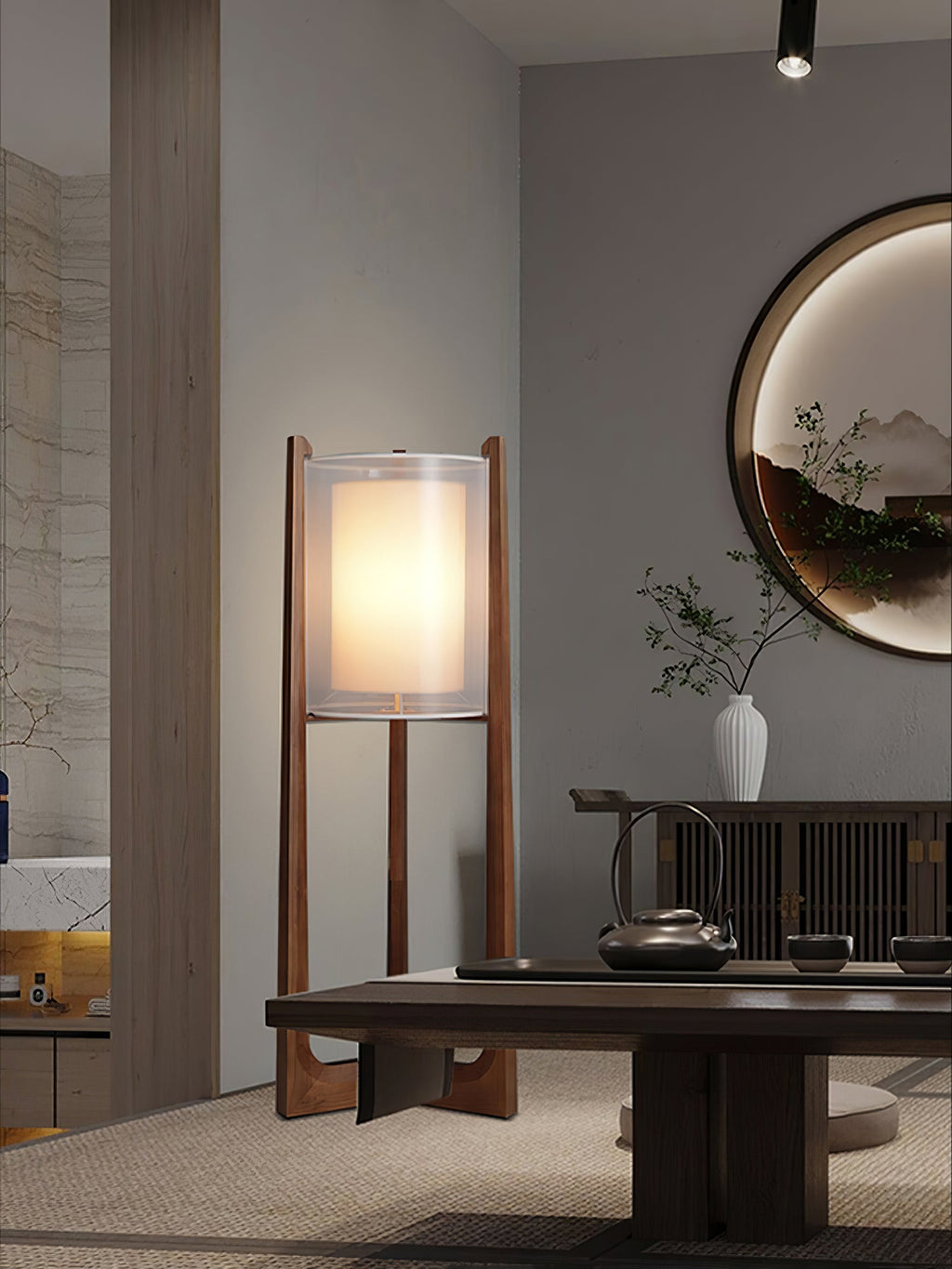 CHARLESTON HARBOR ILLUMINATING COLUMN LAMP