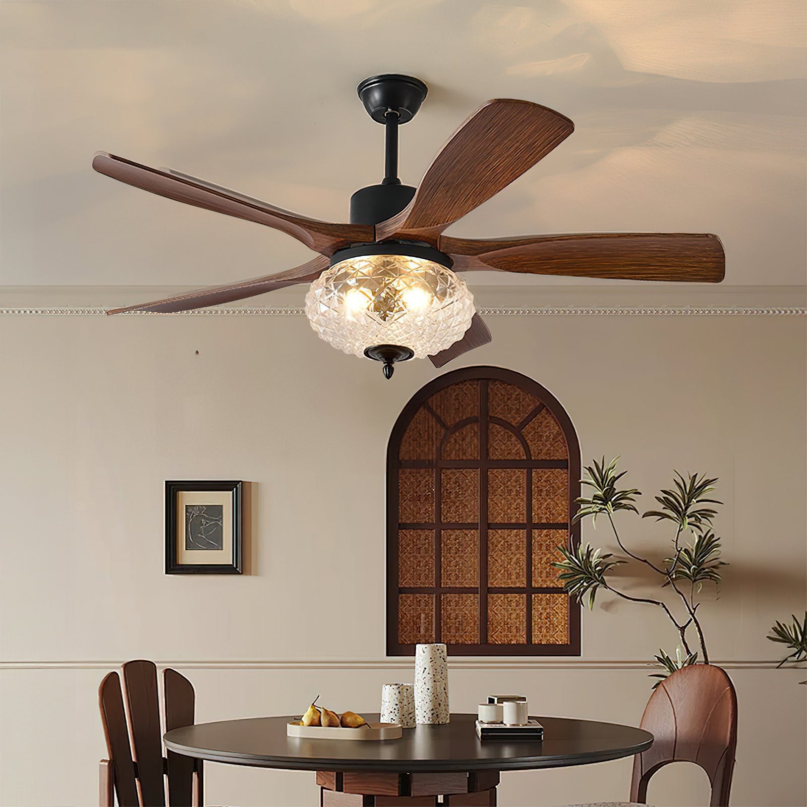 WHITECROSS AERIS CEILING LIGHT FAN