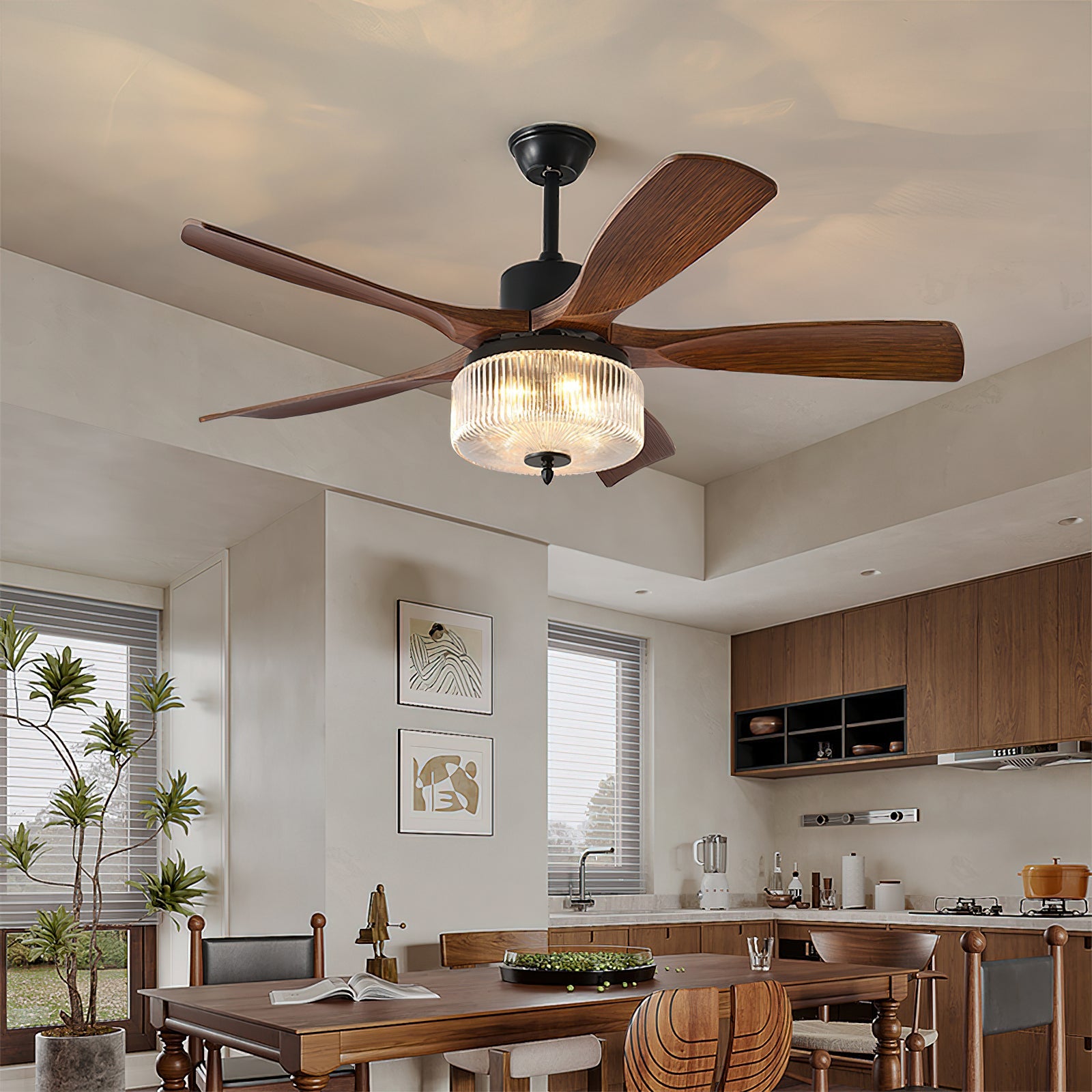 WHITECROSS AERIS CEILING LIGHT FAN