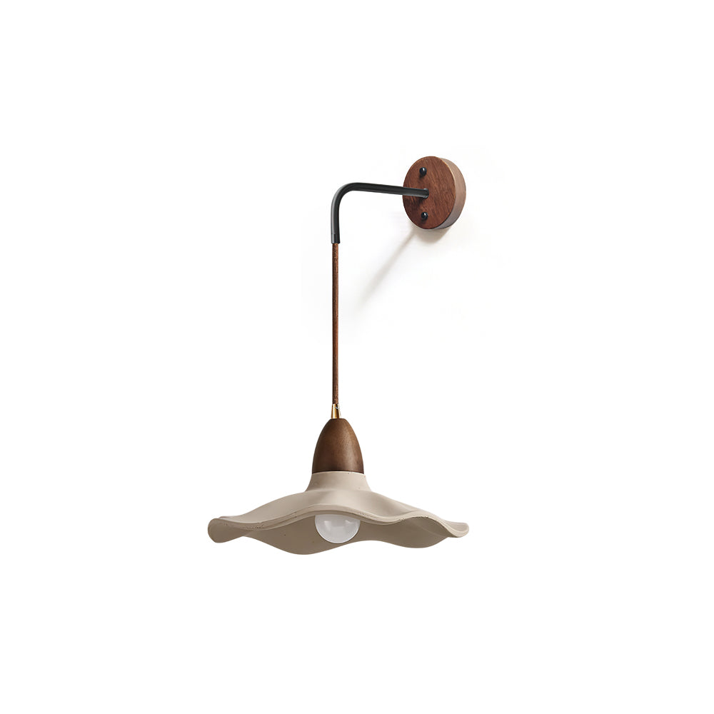 WINTHROP AMBER GLASS WALL SCONCE
