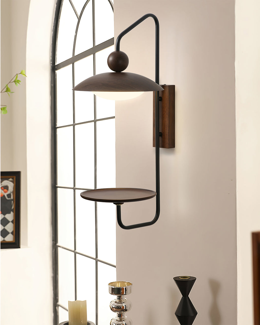 Camden Rustic Lantern Wall Sconce