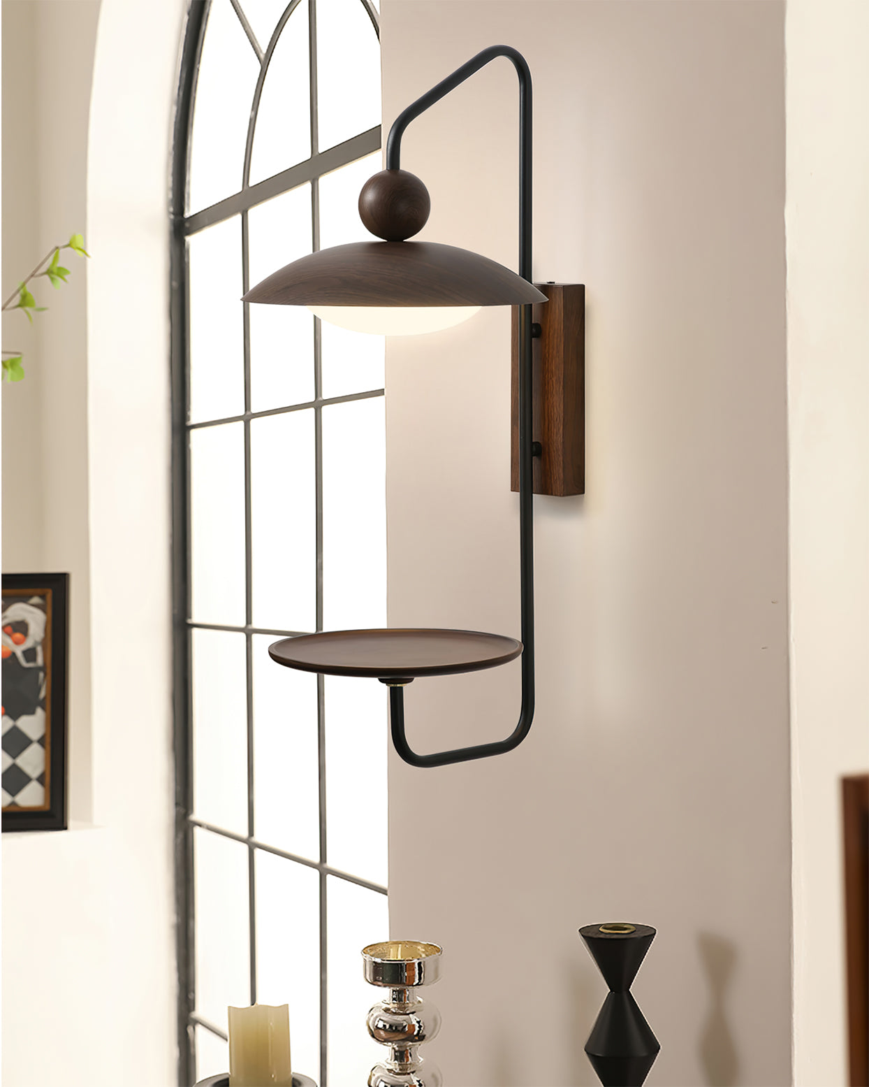 Camden Rustic Lantern Wall Sconce