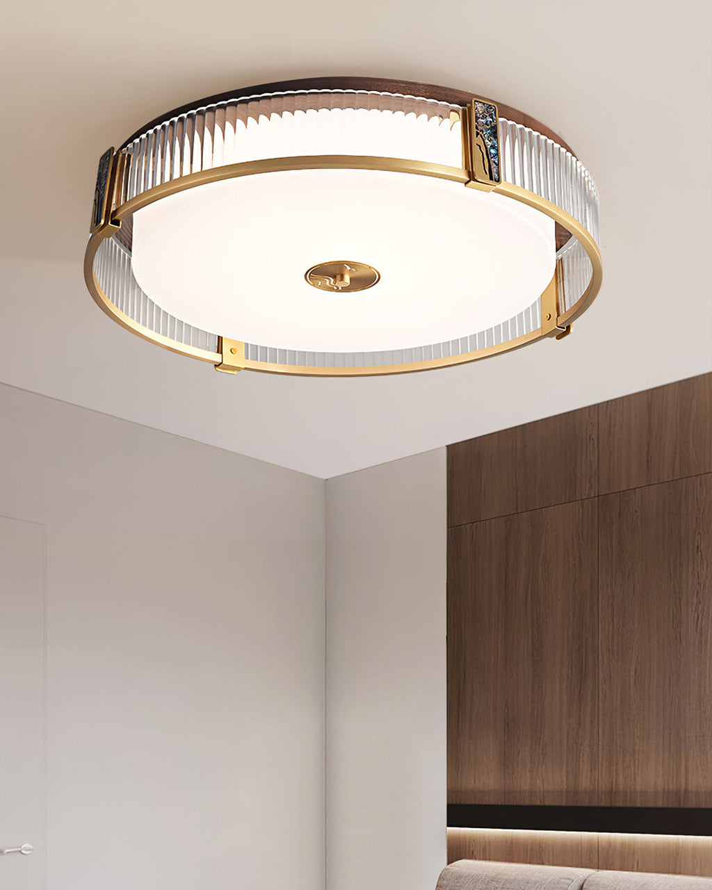 Chesterfield Crystal Sphere Pendant