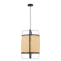 WINTHORPE WOVEN RATTAN CEILING LANTERN