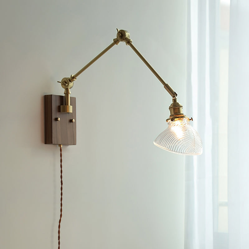 FENWICK SWINGING ARM ILLUMINATION WALL SCONCE