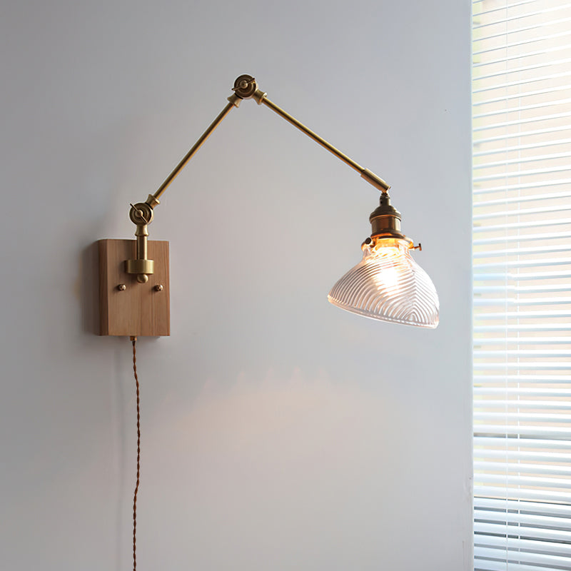 FENWICK SWINGING ARM ILLUMINATION WALL SCONCE