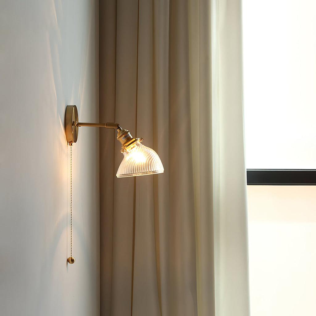 FENWICK GLOWING CRESCENT WALL SCONCE