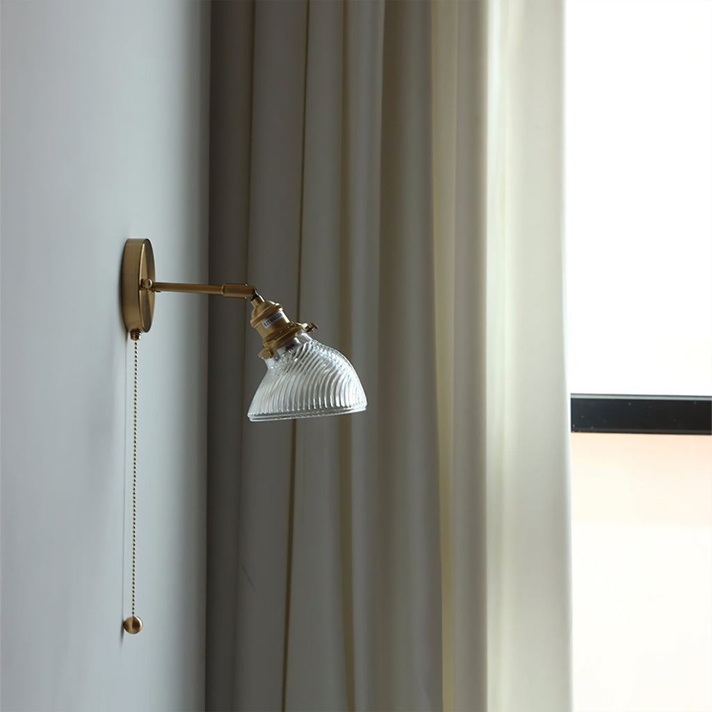FENWICK GLOWING CRESCENT WALL SCONCE