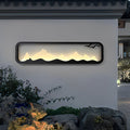 WINDSOR MOUNTAIN VIEW RECTANGULAR LED OUTDOOR SCONCE